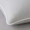 Pościel Satynowa Queen Premium 160x200 Szara z Bizą - Podgląd zdjęcia produktu 4