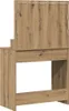 vidaXL Mesa de tocador estilo artesanal, roble, 79 x 41 x Vista previa de la imagen del producto 6