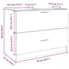 Waschbeckenunterschrank Sonoma-Eiche 78x37x59 cm Produktbild-Vorschau 11