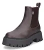 Buffalo dames Chelsea boots, model Aspen, warm bruin Productafbeelding-voorbeeld 1