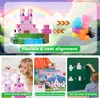 100 Magnetische Bausteine Prinzessinnen Set – Lernspielzeug Produktbild-Vorschau 2
