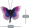 com-four® 12x Schmetterling zur Dekoration - künstliche Produktbild-Vorschau 6