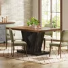 Tavolo da pranzo Tribesigns 120 cm, tavolo da cucina con Anteprima dell’immagine prodotto 7