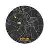 MuchoWow® Mauspad Mousepad Düren - Karte - Gold - Stadtplan Produktbild-Vorschau 1