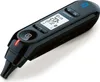 A black digital thermometer with a display screen and buttons, shown against a white background. Produktbild-Vorschau