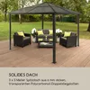 Blumfeldt Pavillon 3x3m, Rostfreier Aluminium-Pavillon mit Produktbild-Vorschau 7