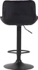 Barhocker HLO-CP68 Samt schwarz  schwarz Produktbild-Vorschau 5