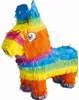 Piñata Pinata Bunt Regenbogen ESEL Pferd Geburtstag Party Produktbild-Vorschau 1