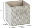 2er-Set Aufbewahrungsbox mDesign Stoffkisten Organizer Produktbild-Vorschau 8