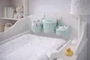 HOME CREATION Wickeltisch Organizer 6‑teilig Blau Baby Produktbild-Vorschau 2