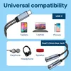 MMOBIEL USB-C auf 3.5mm Kopfhörer und Mikrofon Adapter – 16 Produktbild-Vorschau 2