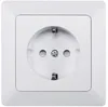 Presa MILOS con contatto di terra, bianco opaco 250V~/ 16A, Anteprima dell’immagine prodotto 2