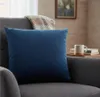 VELVI Marineblauer Samt-Kissenbezug - Velvet Elegance Produktbild-Vorschau 7
