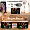 Tuya WiFi teploměr vlhkoměr, LED digitální vnitřní, hodiny Náhled obrázku produktu 7