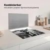 KitchenYeah© Herdabdeckplatte Schwarz - Weiß - Schottischer Produktbild-Vorschau 3