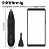 Nasenhaartrimmer 2in1, Ohr- & Augenbrauentrimmer, USB Produktbild-Vorschau 2