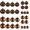 30pcs Boules de Noël / Boules de Noël Boules d'arbre brun Ø Voir les images du produit 2