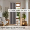 tinycurtains Türvorhang 200x150cm mit Teleskopstange Produktbild-Vorschau 9