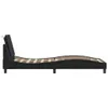 vidaXL Cadre de lit sans matelas "Zadar" noir 90x200 cm Voir les images du produit 5