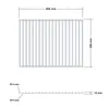 Edelstahl Grillrost 40x30cm aus Europäischem Produktbild-Vorschau 5