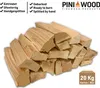 PINI 20 Kg Bûches pour grillades SANS FRAIS Hêtre de bois Voir les images du produit 3