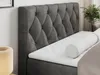Boxspring s prošívaným čelem postele ALDA - 180x200 cm - Náhled obrázku produktu 3