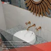 LAVITA Flush-mounted Waschbecken Adalar | Waschtisch Rund | Produktbild-Vorschau 5
