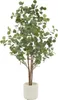 ML-Design Künstliche Eukalyptus 150 cm, Kunstpflanze mit Produktbild-Vorschau 1