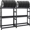 Mega Deal | 2x Reifenregal DINO | HxBxT 180x120x50 cm  | Produktbild-Vorschau 1