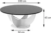 Design Couchtisch HRC-111 Hochglanz Wohnzimmertisch Produktbild-Vorschau 2