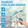 Raspador pequeño para ventanas, con borde de silicona, 15 Vista previa de la imagen del producto 2