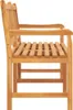 Gartenbank 3-Sitzer mit Tisch 150 cm Massivholz Teak Produktbild-Vorschau 3