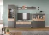 Highboard - Nox Eiche Nachbildung - Basaltgrau - B 140 cm - Produktbild-Vorschau 9