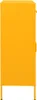 vidaXL Armoire de stockage jaune moutarde 80x35x101,5 cm Voir les images du produit 3