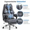 CRELIV -Ergonomischer Bürostuhl aus Stoff, Chefsessel mit Produktbild-Vorschau 6