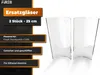 Firell® Glas für Tischkamin CURL - Hitzebeständige Produktbild-Vorschau 2