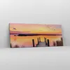 Bild auf Leinwand - Leinwandbild - Fußgängerbrücke Sommer Produktbild-Vorschau 4