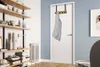 UNiLUX Türgarderobe KARAKO 5 Haken schwarz / bambus Produktbild-Vorschau 2