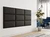 Pannello a muro imbottito 60x30 PAG – ecopelle nera Anteprima dell’immagine prodotto 5