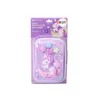 Astuccio grande pieghevole con unicorno 3D viola 23x15x5 cm Anteprima dell’immagine prodotto 4