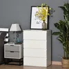 HOMCOM Kommode Schubladenschrank Sideboard mit 4 Produktbild-Vorschau 6