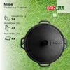 Ø44cm Uchag 2mm Stahl Abzugsrohr mit Adapter-Ringe 10L Produktbild-Vorschau 12