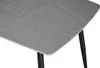 Esstisch 140 x 80 cm Milano, grau Matte Keramikplatte, Produktbild-Vorschau 3