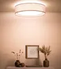 Deckenleuchte rund D: 60 cm Beige E27 2-flammig Modern Produktbild-Vorschau 7