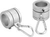 2 Stück Aluminium Fahnenmast-Ringe mit Karabinerklemme - Produktbild-Vorschau 1