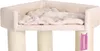 Kratzbaum Vancouver beige ca. 65x55x140 cm mit Kuschelhöhle Produktbild-Vorschau 4
