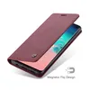 Galaxy S10 Hülle, LaimTop Retro Kunstledertasche TPU Produktbild-Vorschau 3