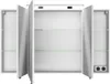 Badezimmer Spiegelschrank 3-türig FES-4010-66 Korpus in Produktbild-Vorschau 2