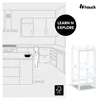 Hauck Learn N Explore, Weiß, Holz, Einfarbig, Drinnen, 40 Produktbild-Vorschau 23