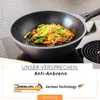 DIVORY Wok Pfanne 30cm mit Deckel - abnehmbarer Stielgriff, Produktbild-Vorschau 2